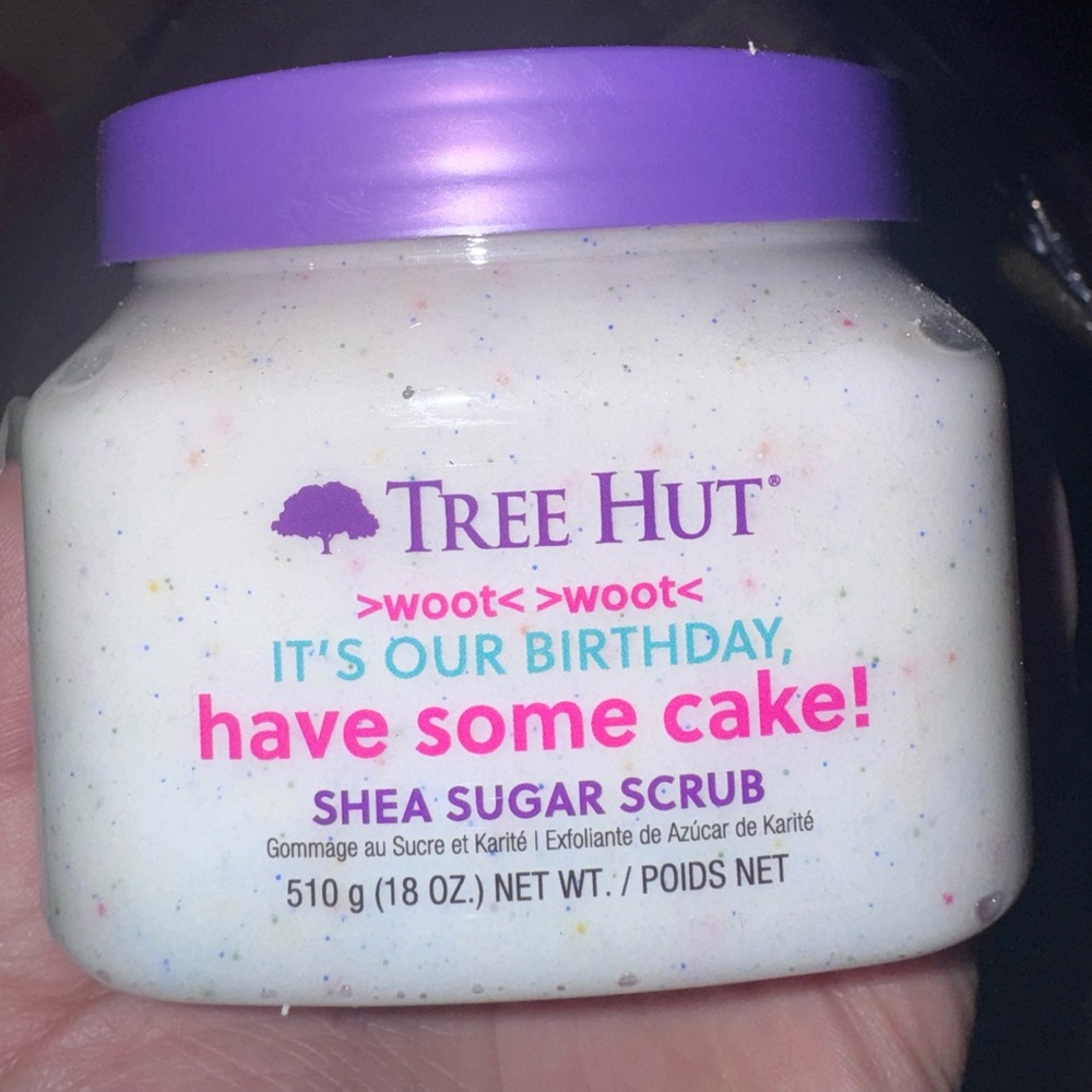 Birthday cake tree hut scrub brand nee never used never opened